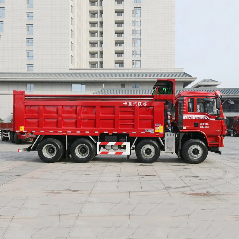 SHACMAN 12 Wheeler Heavy Duty Tipper Dump Trucks New 8*4 Model Available for Sale