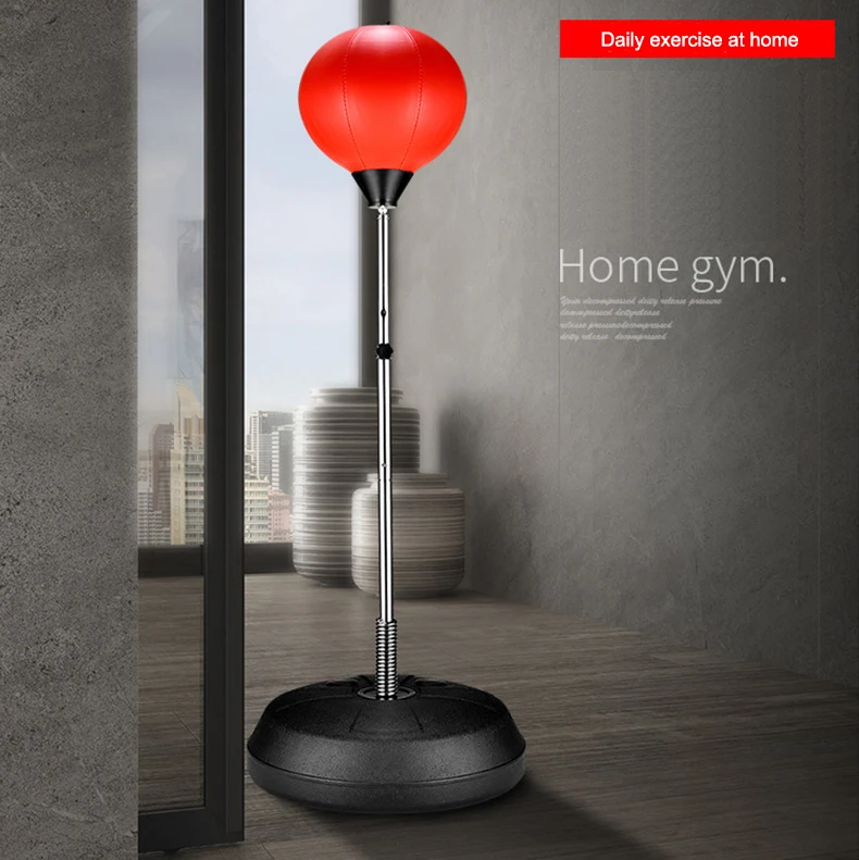 Adults & Kids Adjustable Height Stand Protocol Punching Bag with Stand