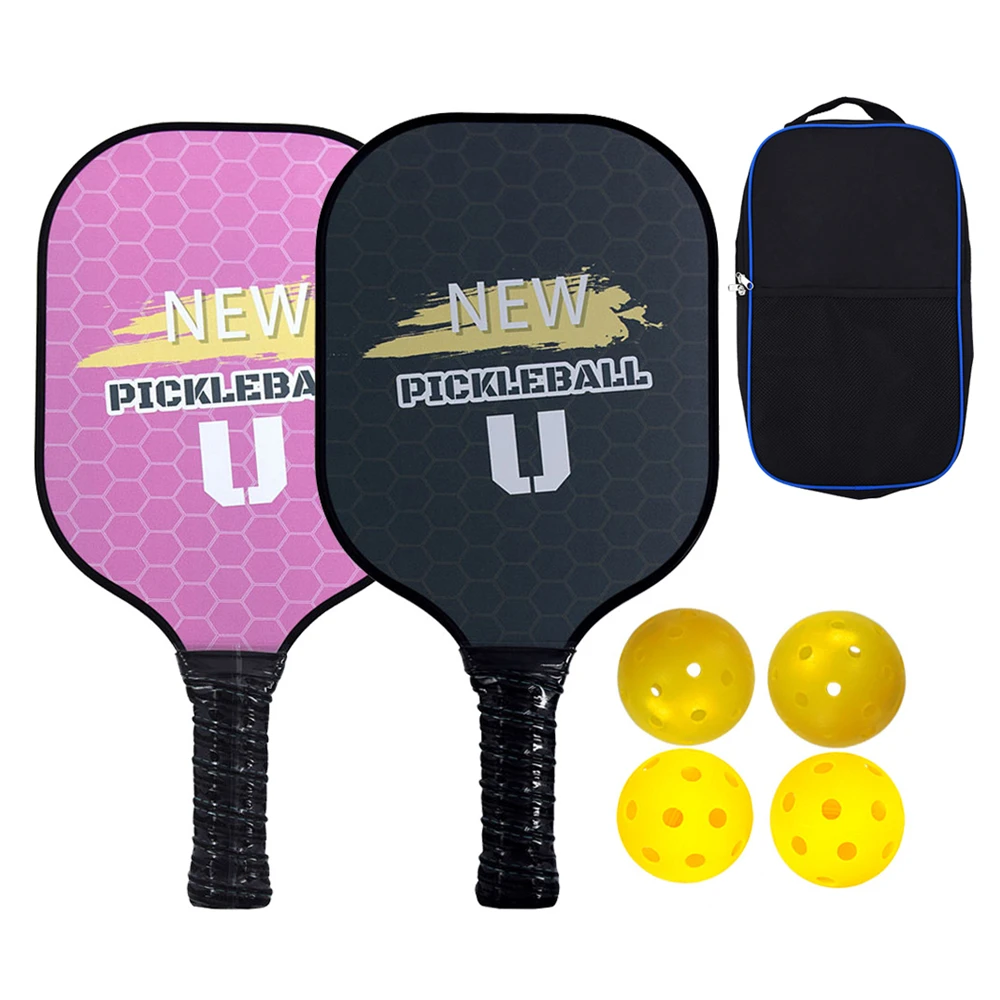
2021 USAPA OEM Graphite Face Honeycomb Polymer Core pickleball paddle set 