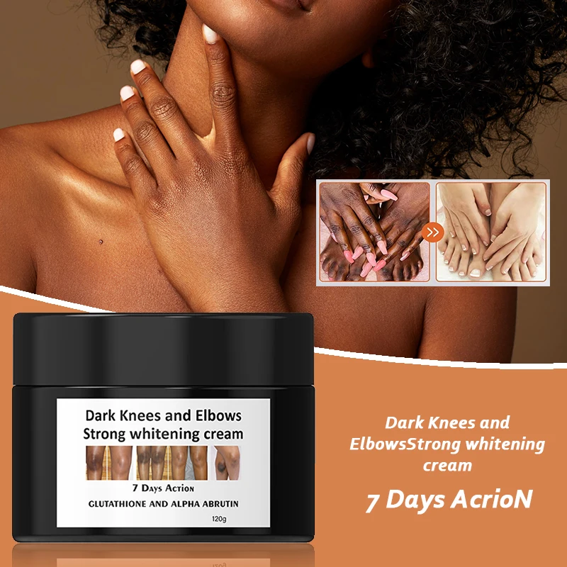 5D gluta Dark Knees and Elbows Strong Underarm Whitening Cream Armpit Fast Action Extreme Whitening Cream