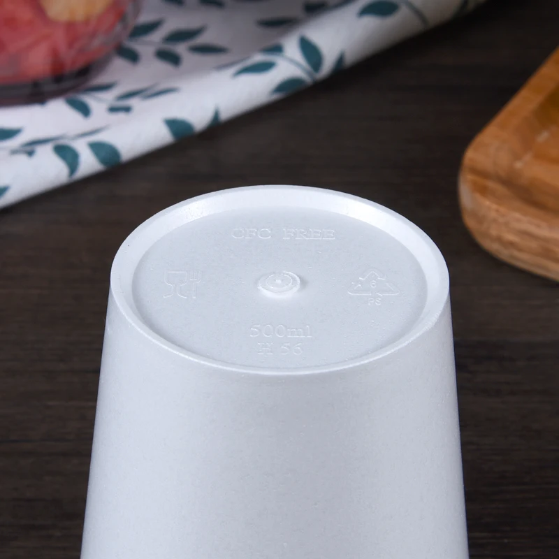 Manufacturers EPS insulated raw material 16oz disposable drinking foam cups