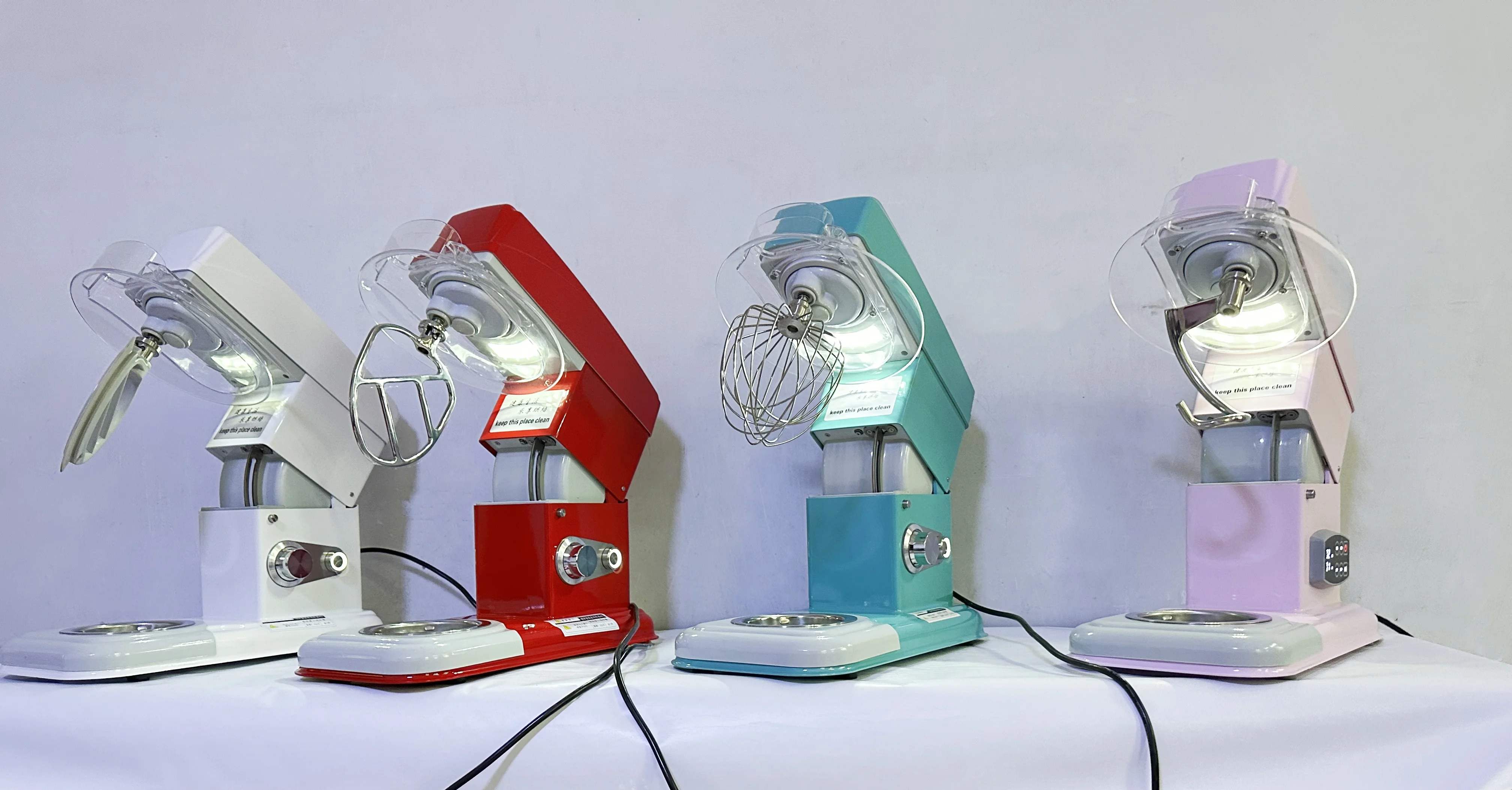 7L Vertical mixer Multi-functional low noise food processor Household kitchen electric vertical food mixer