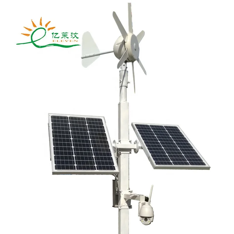 1920x1080p long backup dome solar panel  security cctv  camera ip solar and wind powered totally wireless