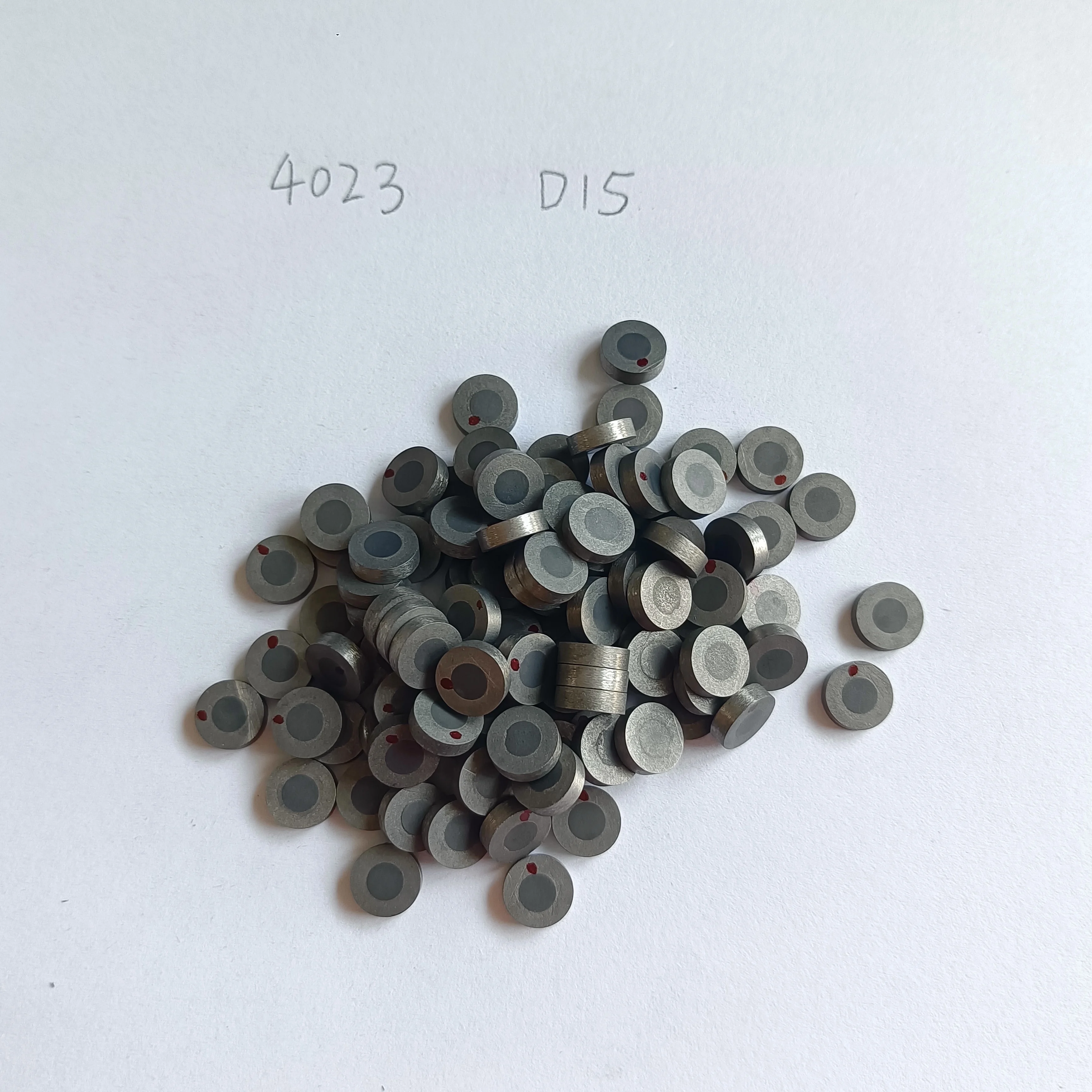 1 micron grain size D15 T1 self supported PCD  diamond drawing die blanks with no cobalt