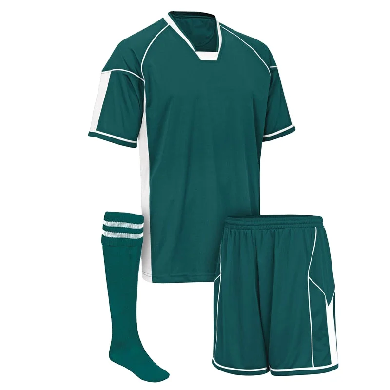 
custom men soccer jersey set OEM model soccer wear soccer jersey tracksuit football team wear 