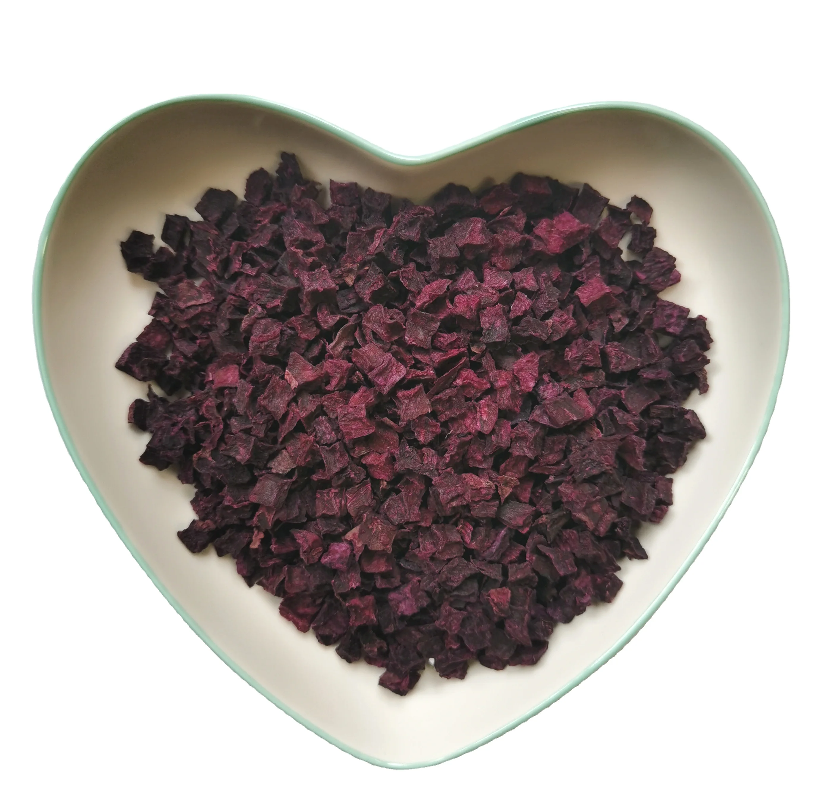 Лидер продаж, высокое качество, 100% чистый натуральный новый урожай, дегидратированные сушеные фиолетовые игральные кости для сладкого картофеля