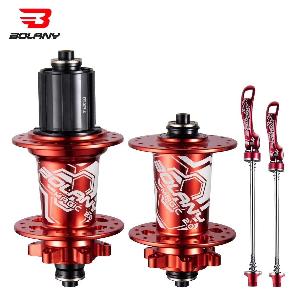 Bolany Bike Hubs NBK Disc Brake 32 Hole 4 Sealed Bearing Bicycle Aluminum Alloy Quick Release MTB Hub 8 9 10 11 12 Speed