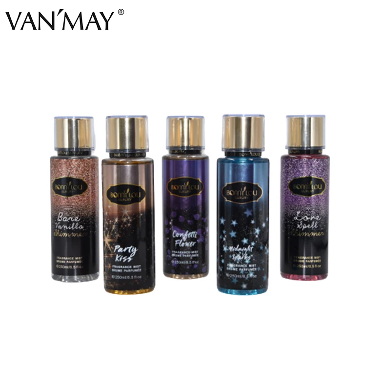 Custom body mist perfumes original body spray parfum for women body spray
