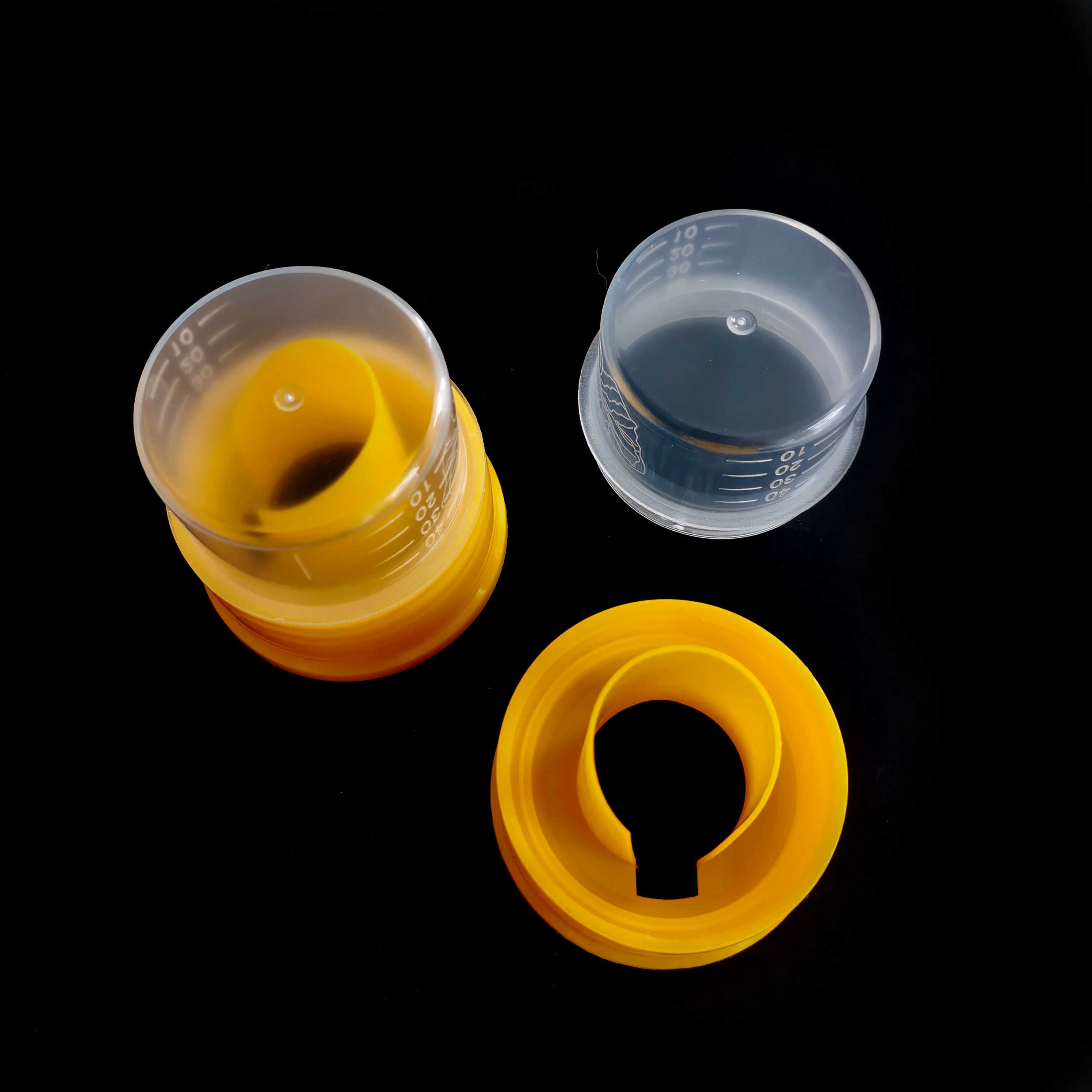 liquid detergent dosing cap screw caps for detergent laundry bottle container