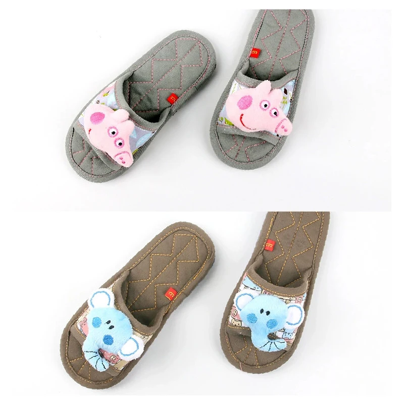 
2021 New Classic Design Handmade Pure Cloth Children Slippers 