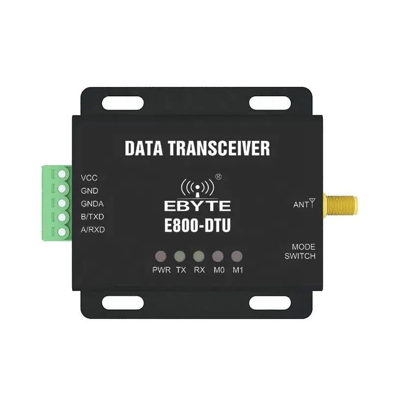 E800-DTU (433N17-485) LoRa Long Distance 2km 17dBm Modem DTU Wireless Transceiver Transmitter Digital Module FEC PLC Receiver