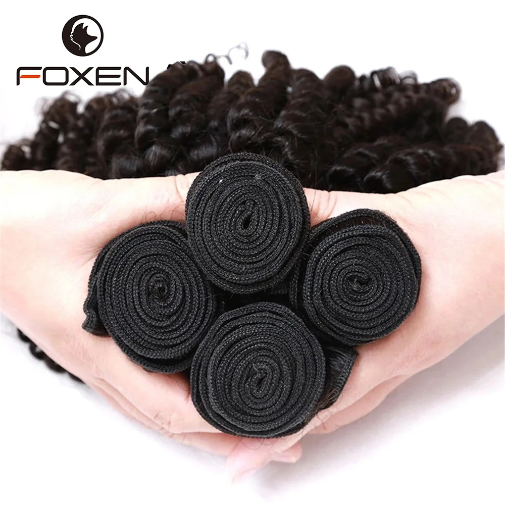 Xuchang Foxen Hair Raw Unprocessed Funmi Egg Curls Bundles,Funmi Hair Egg Bouncy Curls,Super Double Drawn Funmi Hair Bundles