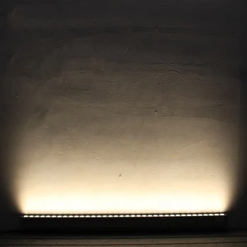 IP65 300mm length slim 12w waterproof led light bar dmx rgb wall washer led light for project