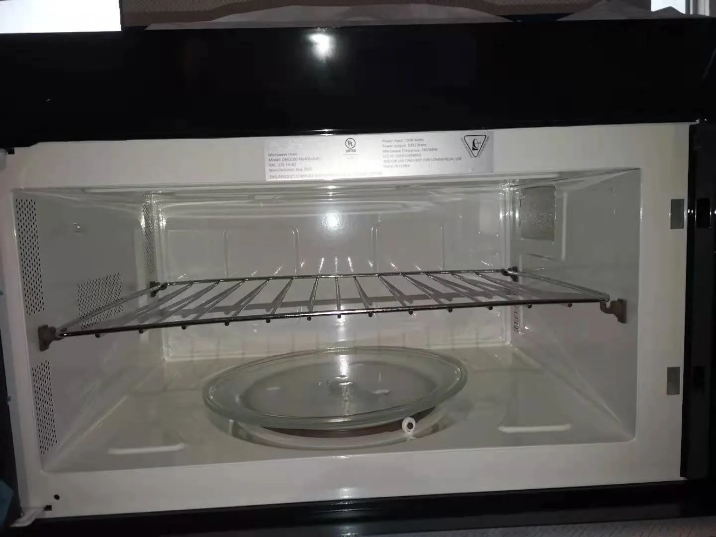 1.6 Cu. Ft. Home OTR Over the Range Microwave Ovens with 4 Speed Vent