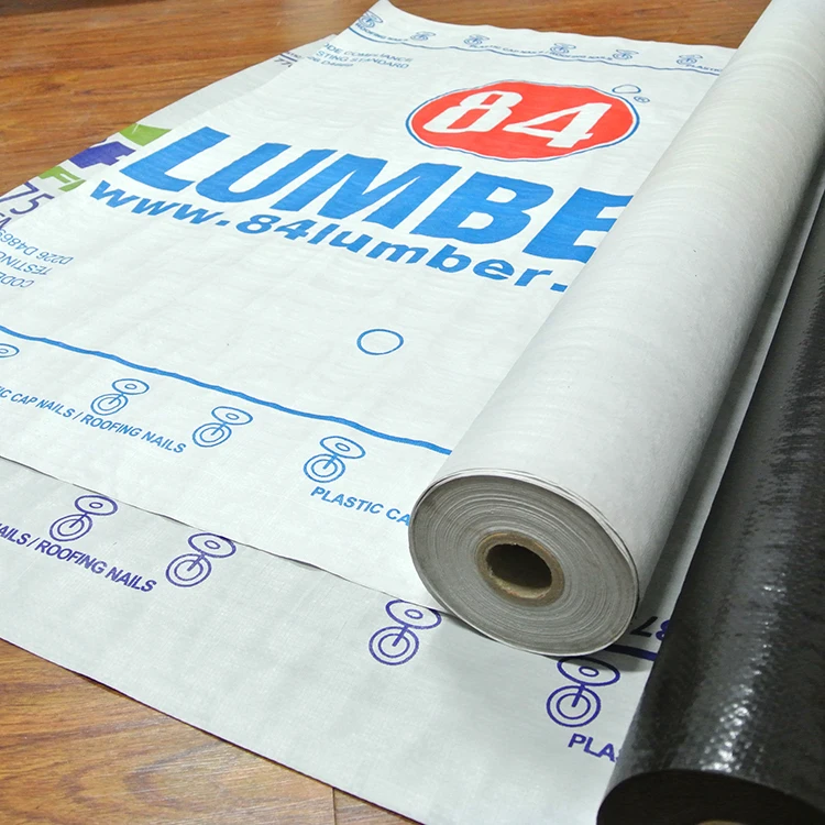 Roofing breathable waterproof membrane synthetic fiber roofing felt