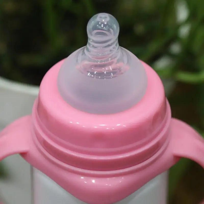 
amazon hot sales stainless steel sublimation blank milk feeding insulated baby infant bottles with handle with lid 