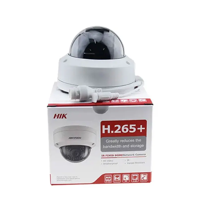 DS-2CD1143G0-I HIKVISION Compatible IP67 IK10 4MP 120 dB WDR Fixed Dome Network Cctv Camera