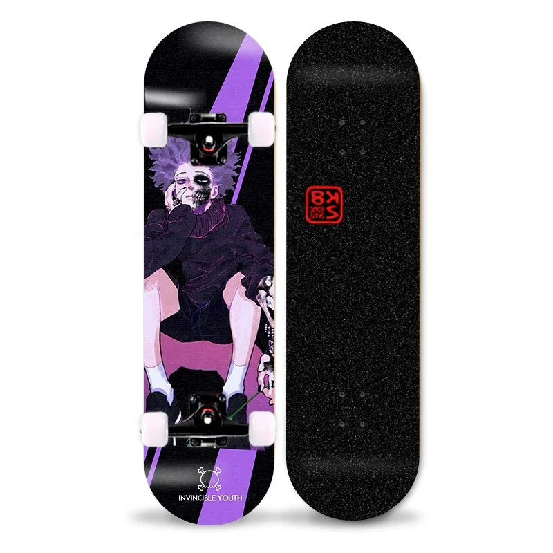 manufacture cheap wood custom skate board design print complete skateboard for adults