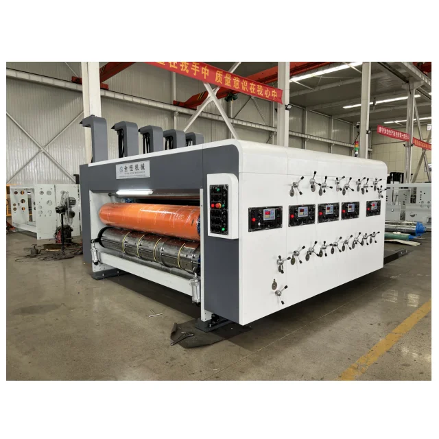 Automatic carton box Printer slotter Rotary Die Cutter Machine box cutting and printing economical carton box printing machine
