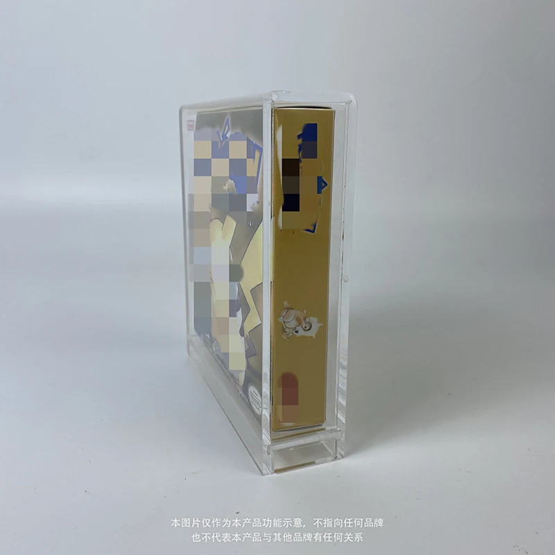 Universal Premium Game Boy Advance NES N64 Clear Box Transparent Acrylic Case With Lid