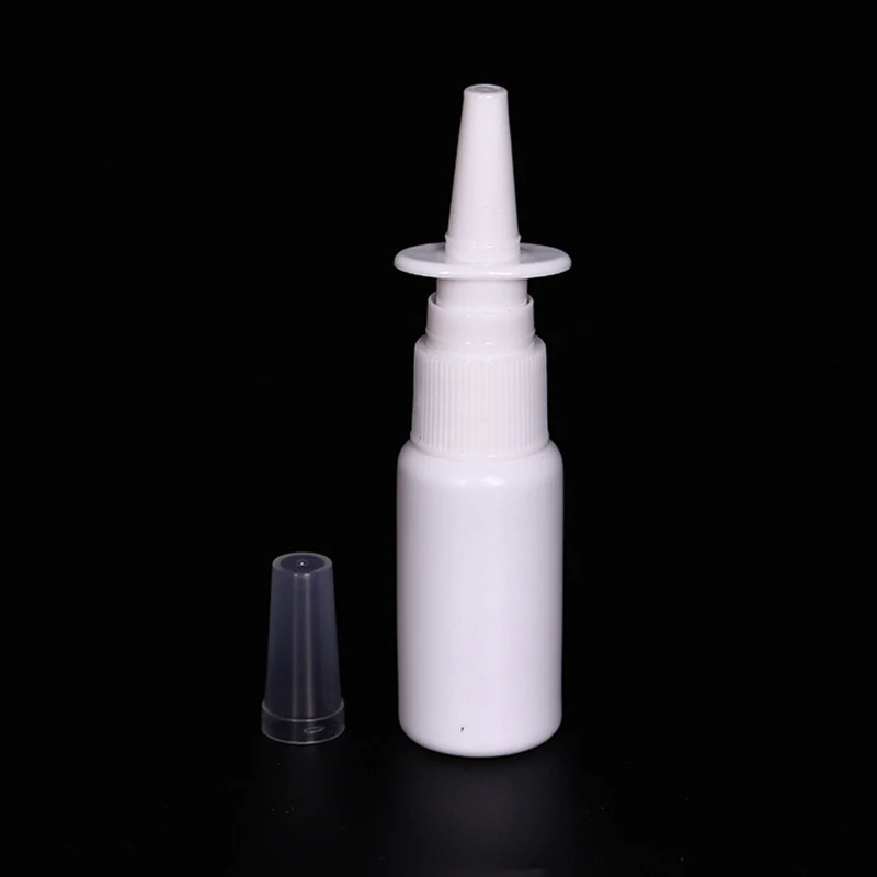High quality tanning nasal spray 10ml 20ml 30ml HDPE Plastic Empty Nasal Spray Bottles