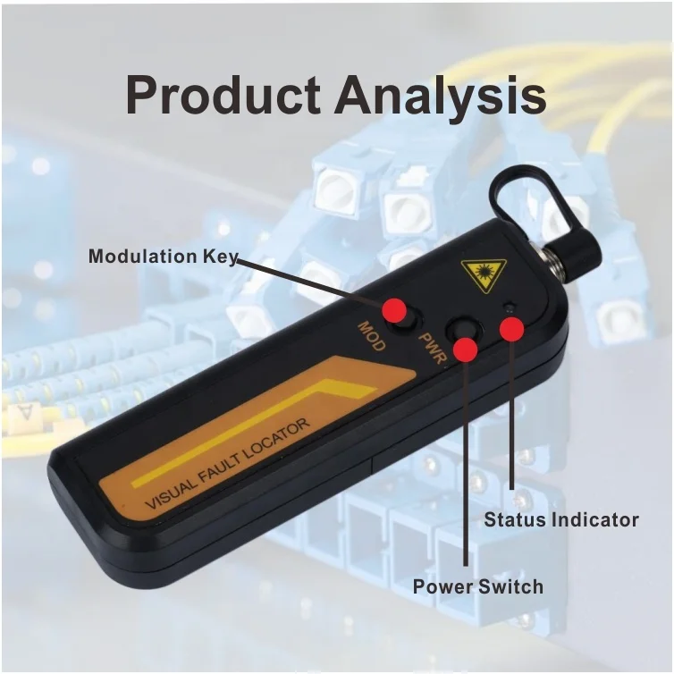 Neofibo VFL-10MW mini visual fault locator 10mw optical fiber power meter with vfl visual fault locator