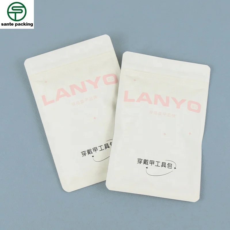 Customized nail tools jewelry storage Mobile phone case accessories Plastic ziplock bag