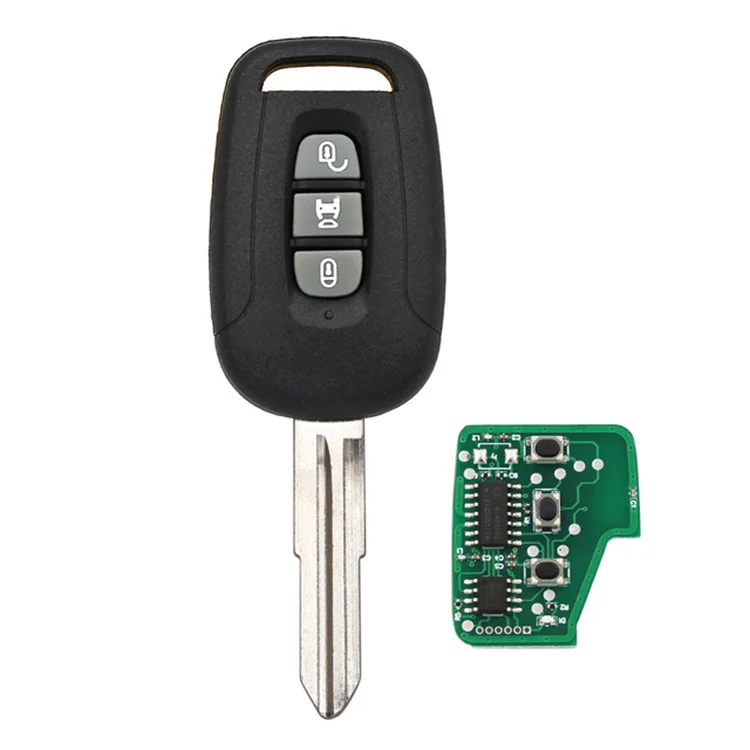 Chevr Car Remote Key Control 433Mhz ID46 for Chevr  Captiva Opel Antara 3 Buttons Auto Keyless Fob with pcf7936 Chip