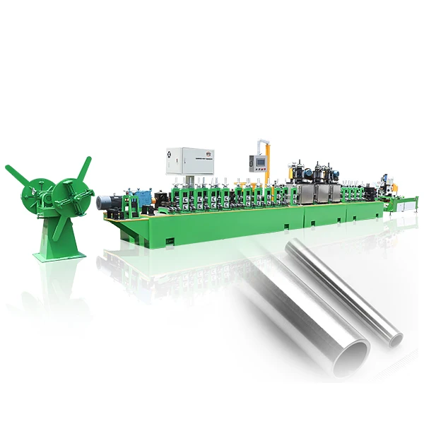 Small ZG40 Argon welded Stainless Steel Pipe Tube Making/forming/welding Machine