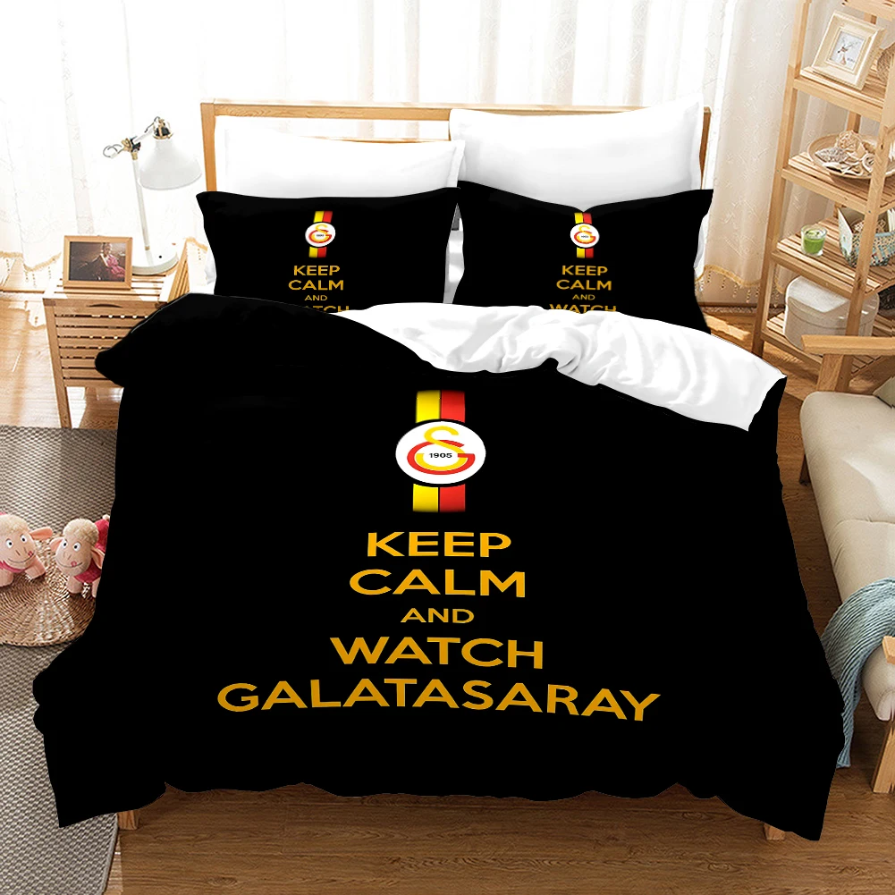 
Factory supply 3d beddings FOOTBALL CULB 4th bed sheet bedding set luxury newly bed sheets cover set 