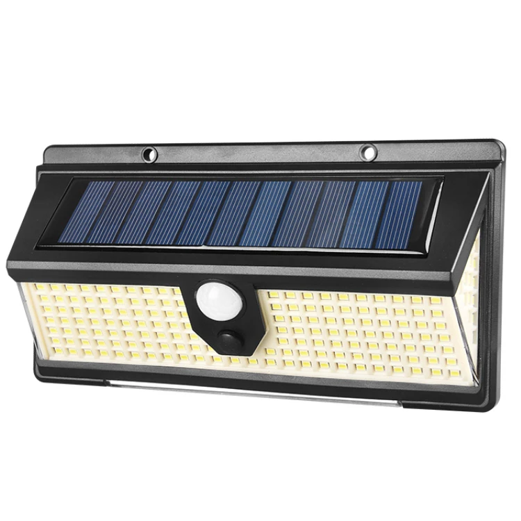 Hot Selling Swimming Lamp 270 Degrees Induction Range House Led Solar Wall Pillar Light For Garden Fence Landscape Easy Power