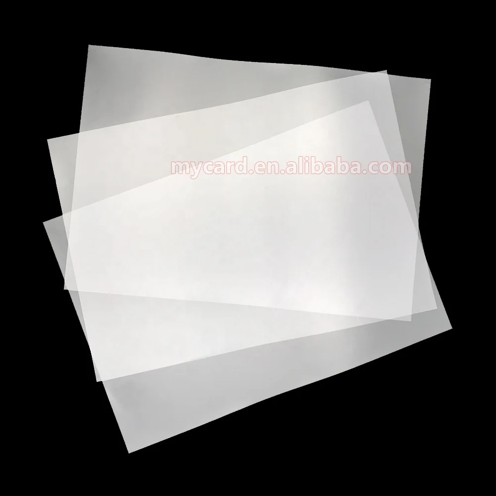New PVC Card Hologram Lamination Overlay Film