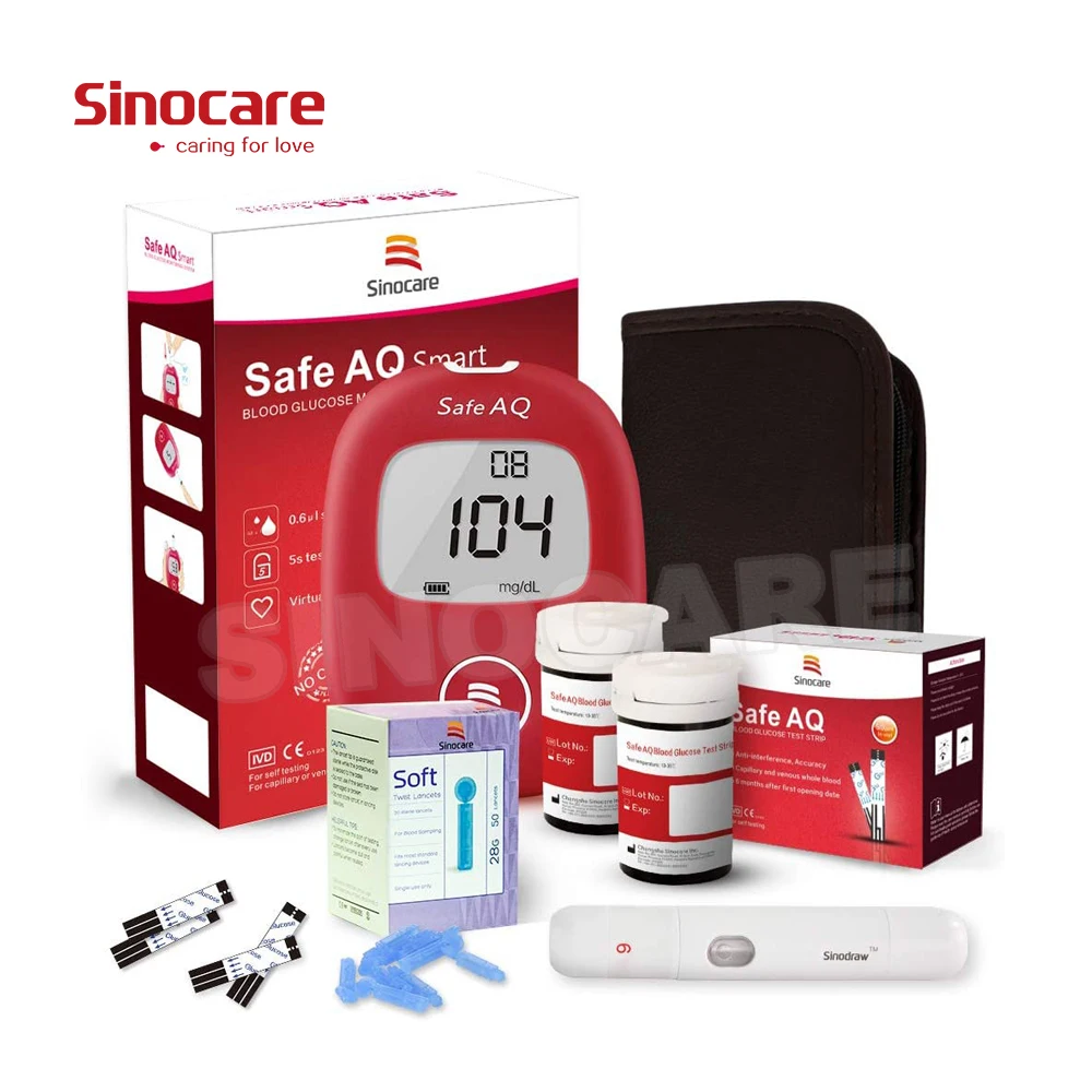  Купите 5 и получите 1 Бесплатный озоновый стерилизатор Sinocare постоянный глюкометр с мониторингом одним