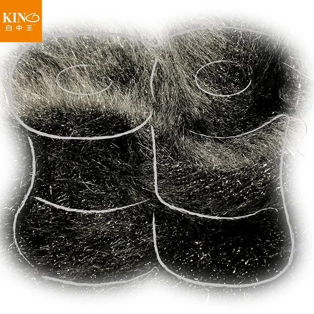 Promotion Spinning wool angora 80% angora wool 20% Soft nylon yarn 16Nm provide stock service spinning machine yarn