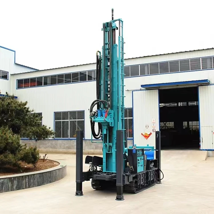 Down-The-Hole Tractor Mounted Well Drilling Rigs 200M Depth Water Digger Machine