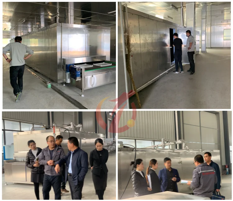 SD800 Blast Tunnel Quick Freezer Cold Plate Quick Freeze Product Quick Freezer Product