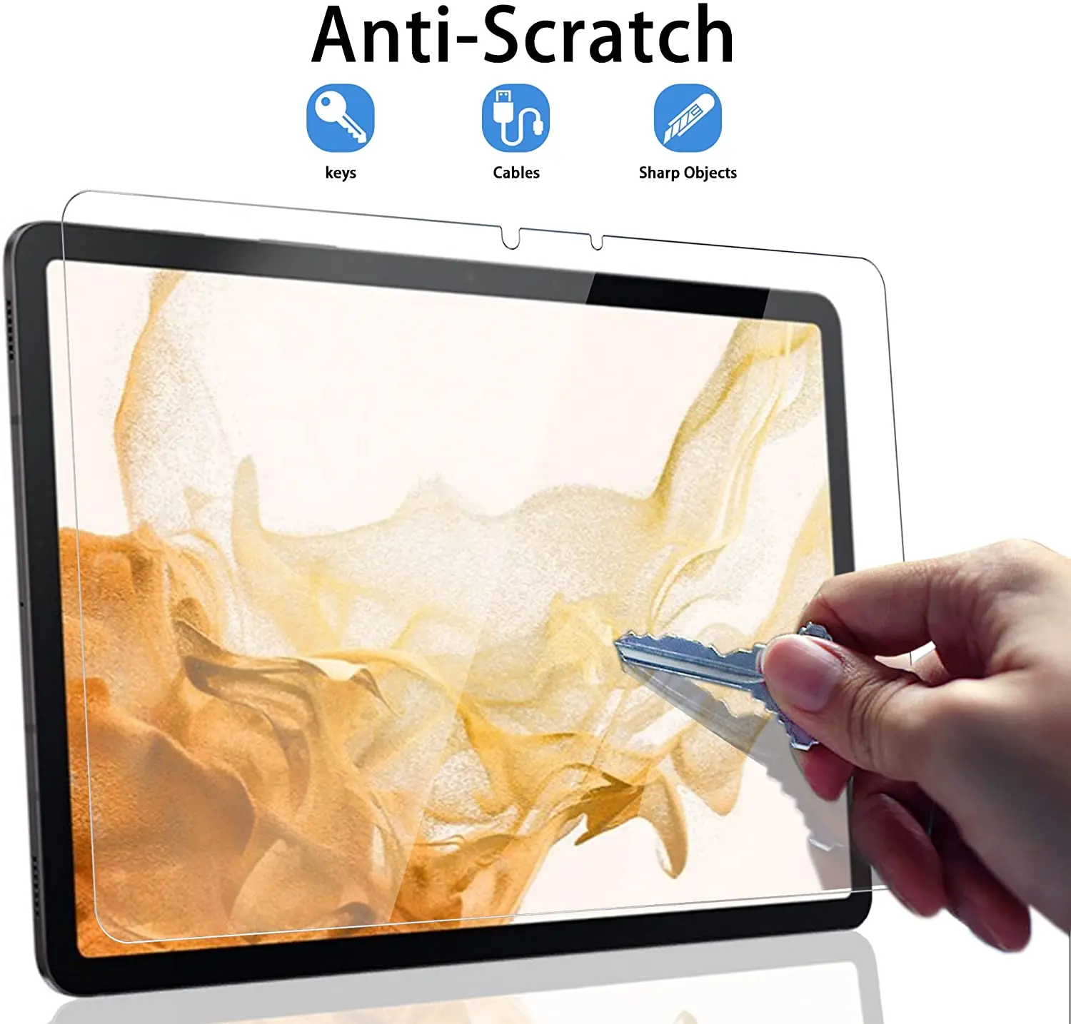 tablet Tempered Glass Screen protector for lenovo for samsung tab S6 lite/S7/S8 S7 plus/S8 plus/S7 FE 10.4/11/12.4 inch