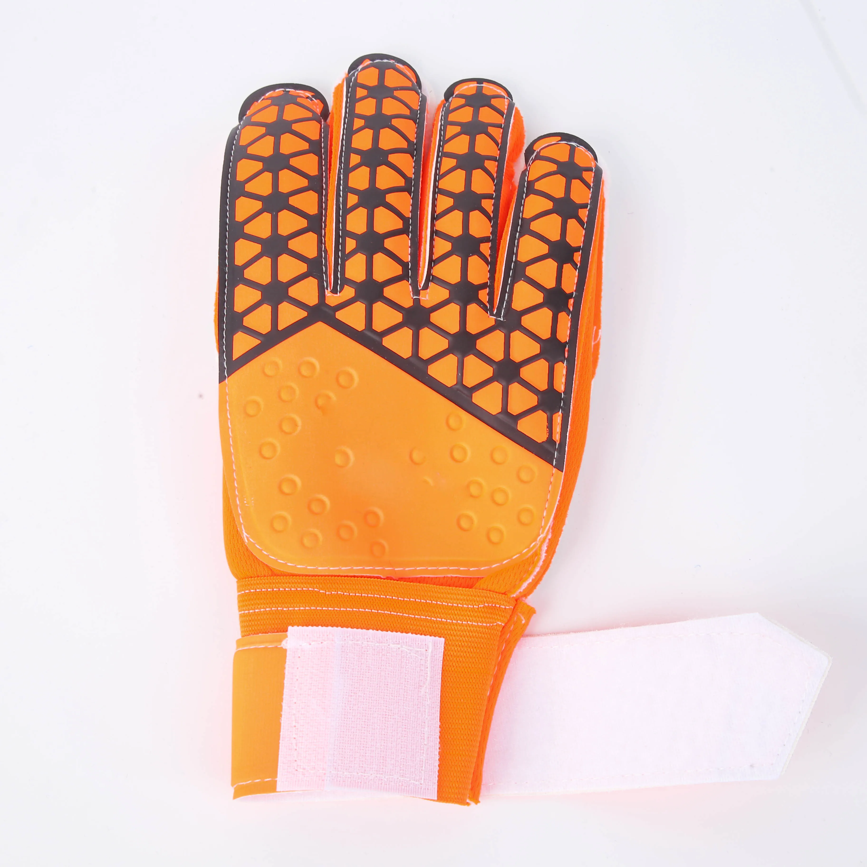 Export high quality finger protection gloves thick latex football goalkeeper gloves