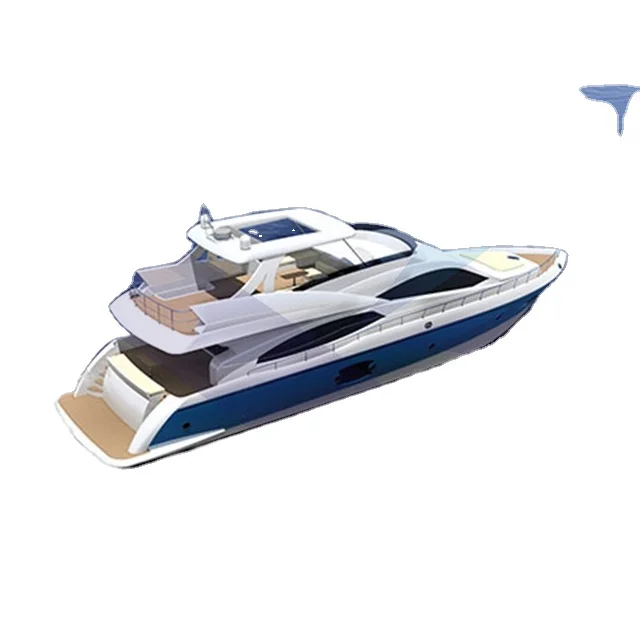 77ft Роскошная Стекловолоконная яхта Китай производитель для продажи
