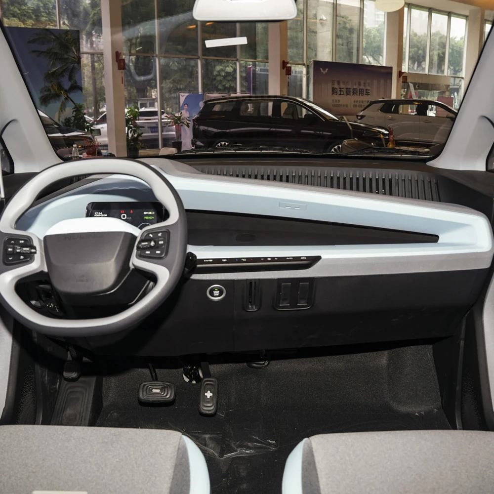 Китай самый дешевый carro electrico в наличии левый седан 2 сиденья время автономной работы 305 км wuling nano ev автомобильный