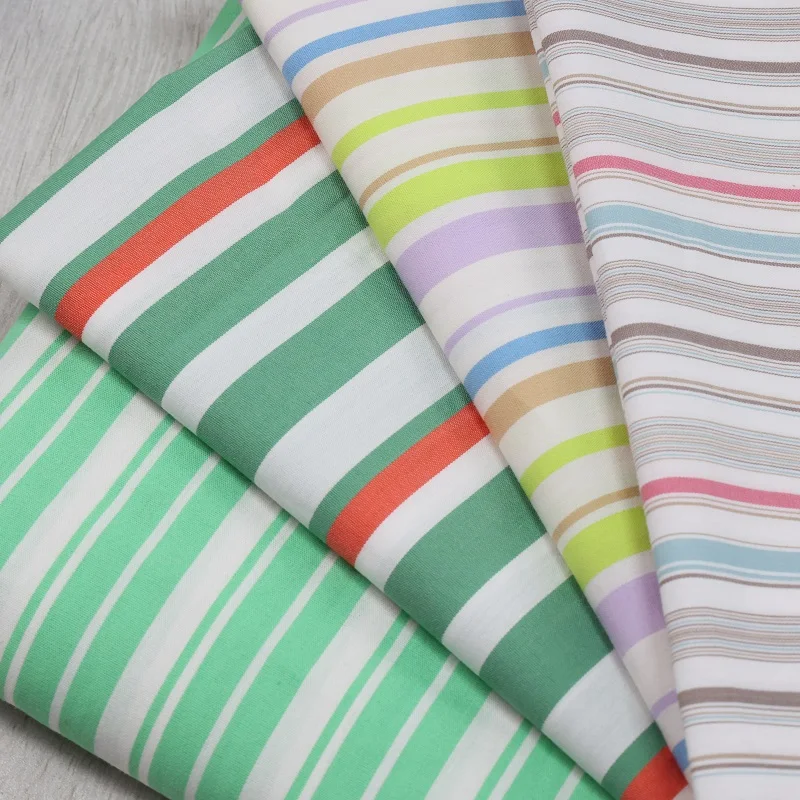 China Textile yarn dyed  cotton polyamide spandex for Shirts Men and Women