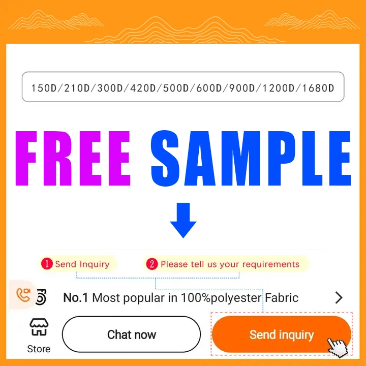 Wholesale Waterproof 100% Nylon Oxford Fabric PU Coated 500d 1000d Cordura Fabric