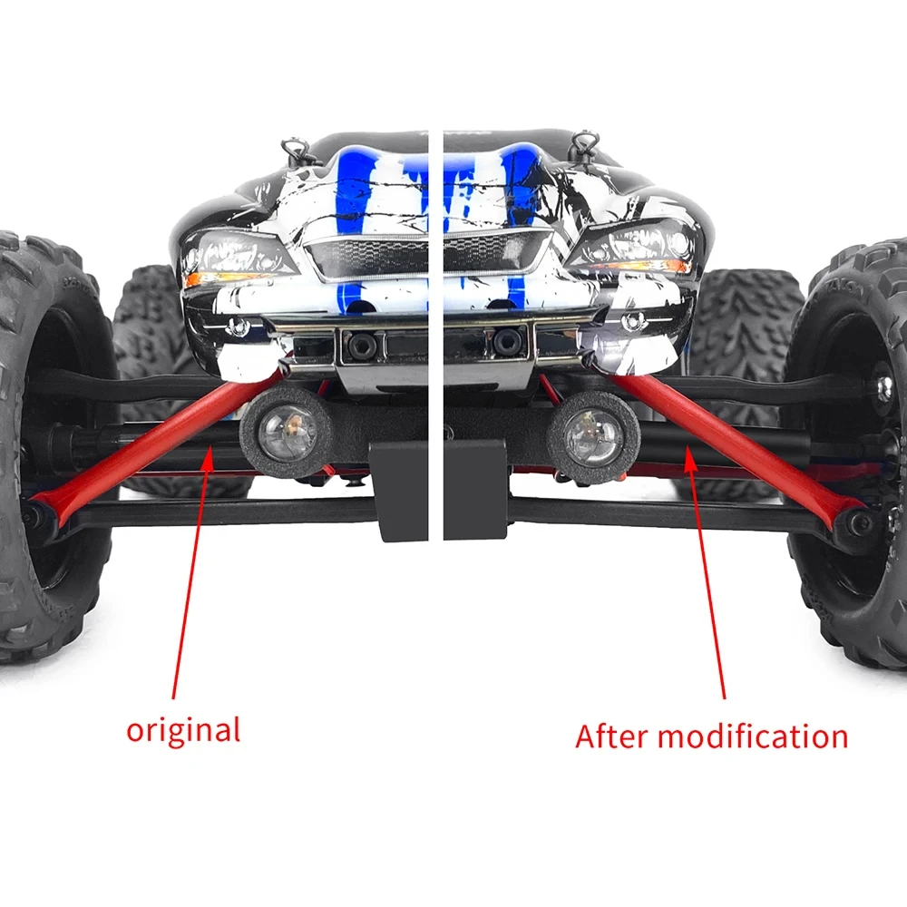 Reinforced Front & Rear CVD 2Pcs Steel Drive Shaft for Mini E-Revo Summit VXL Slash 4WD 1/16 RC Car Upgrade Spare Parts