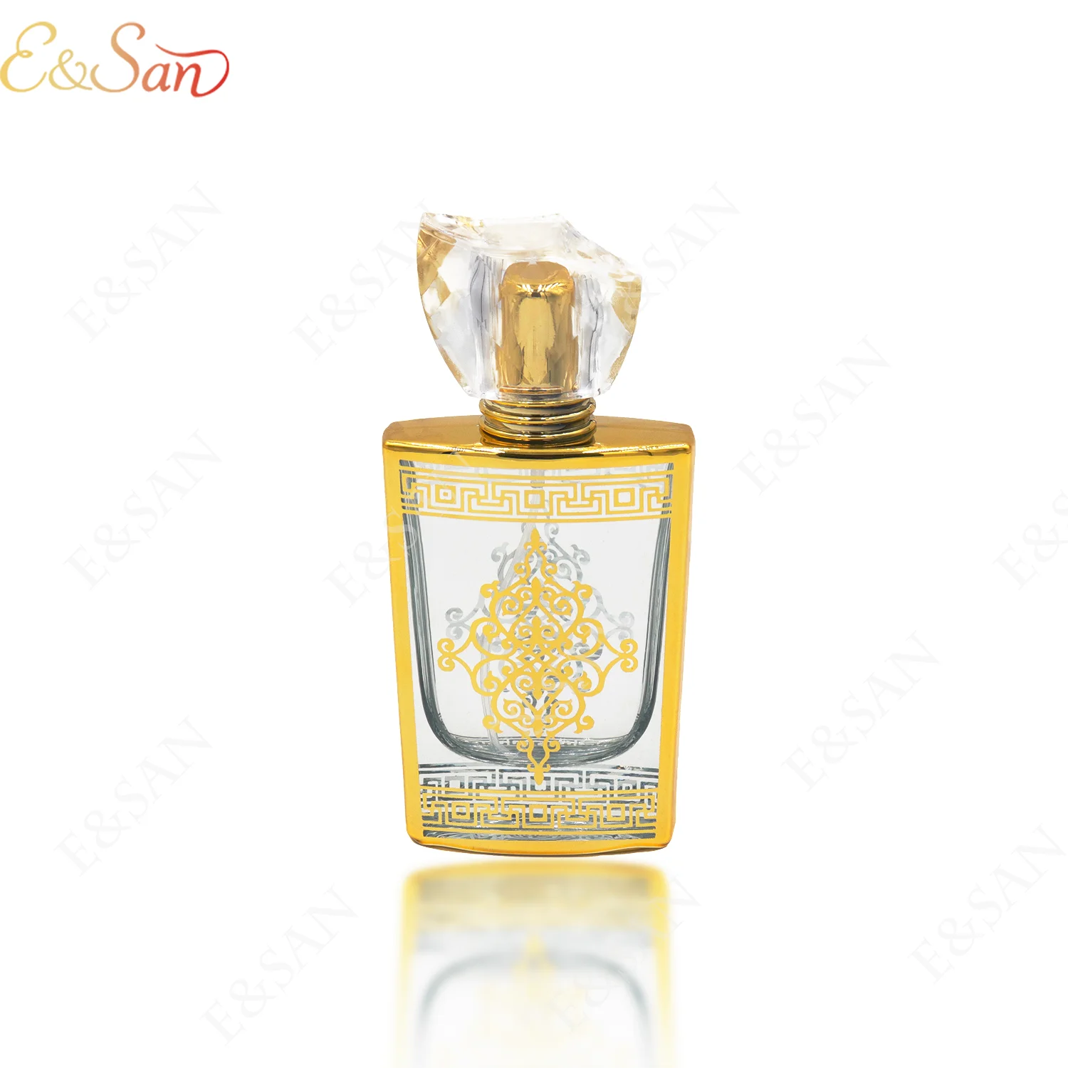30ML  empty glass perfume bottles clear glass high quality with  plastic cap