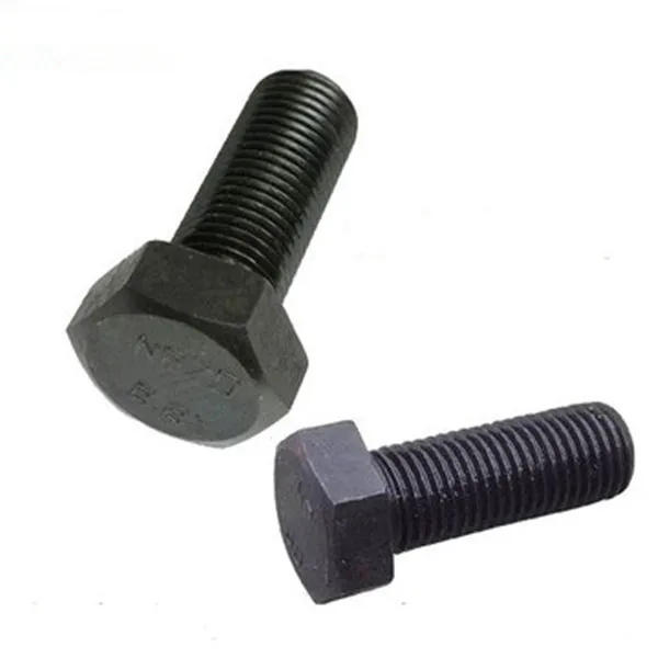 M16 Full Thread 12 Black Oxide Din 933 Stainless Steel Hex Head Bolt