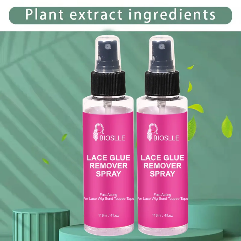 BIOSLLE OEM Wholesale Lace Glue Remover Spray No Harmful Chemicals Wig Lace Glue Removal Spray