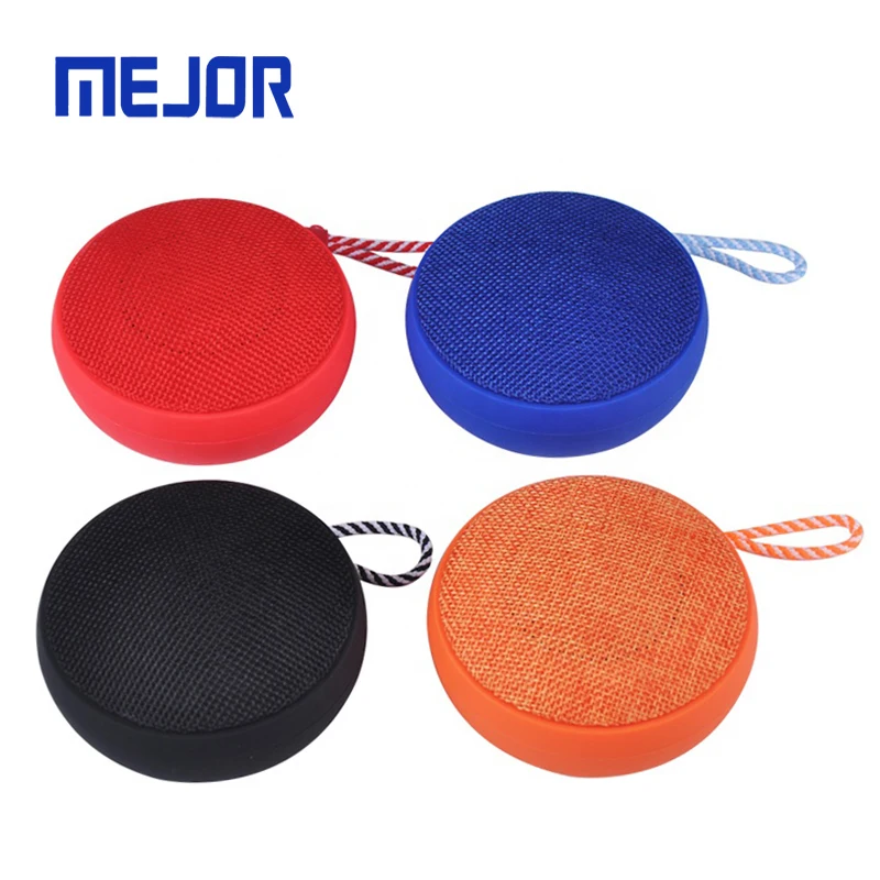 Circle USB Car music Orador Q9 Fabric style mini stereo Q10 portable round wireless mini speaker