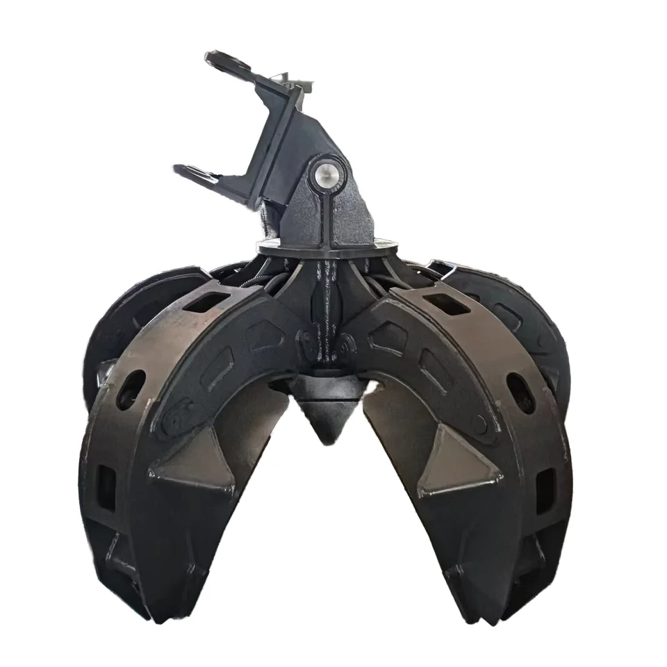 Orange Peel Grapples for Construction and Farm Industries