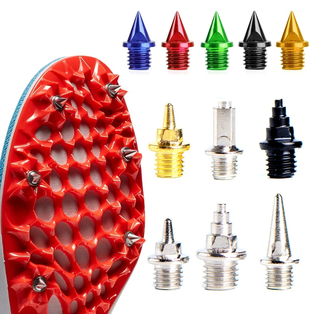 Carbon Steel Track Spikes Lighter Weight Spikes Track Shoes Each Nail Weighs Only 0.47 Grams Used for Track&Field Sprinting