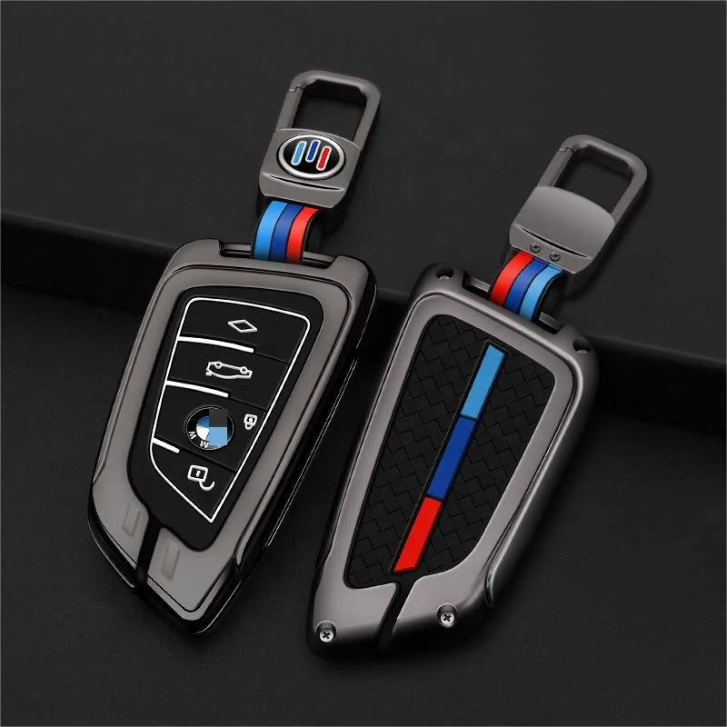 Металлический чехол для ключей из цинкового сплава спортивный автомобильный брелок с крышкой BMW Blade серии 3/5/7